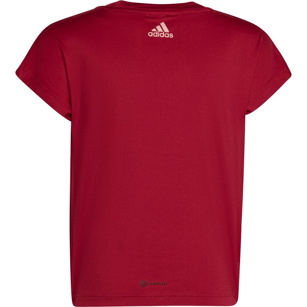 rotes Adidas Sport t-Shirt Kinder Mädchen Sportkleidung adidas Sportkleidung 