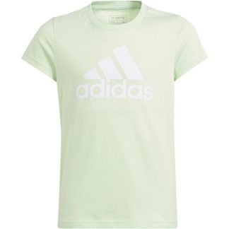 adidas - Essentials Big Logo Cotton T-Shirt Mädchen semi green spark