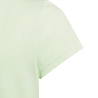 Essentials Big Logo Cotton T-Shirt Mädchen semi green spark