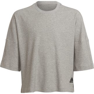 adidas - Yoga Lounge Cotton Comfort Sweatshirt Mädchen medium grey heather