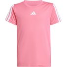 Training Essentials 3-Streifen T-Shirt Kinder pink fusion