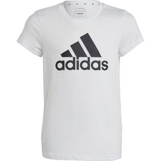 adidas - Essentials Big Logo Cotton T-Shirt Mädchen weiß