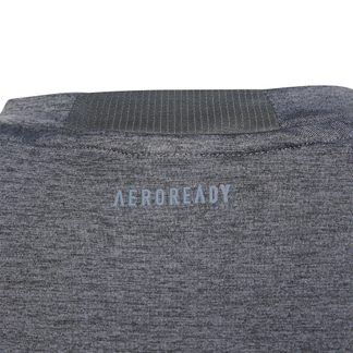 Training Aeroready Heather T-Shirt Jungen black