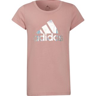 adidas - Dance Metallic Print T-Shirt Mädchen wonder mauve