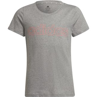 adidas - Essentials T-Shirt Mädchen medium grey heather