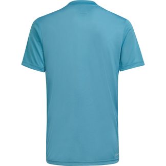 Train Essentials Aeroready Logo T-Shirt Kinder preloved blue