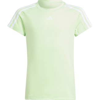 adidas - Train Essentials Aeroready 3-Streifen Slim-Fit Training T-Shirt Mädchen semi green spark