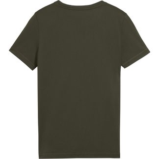 Active Small Logo T-Shirt Jungen dark olive