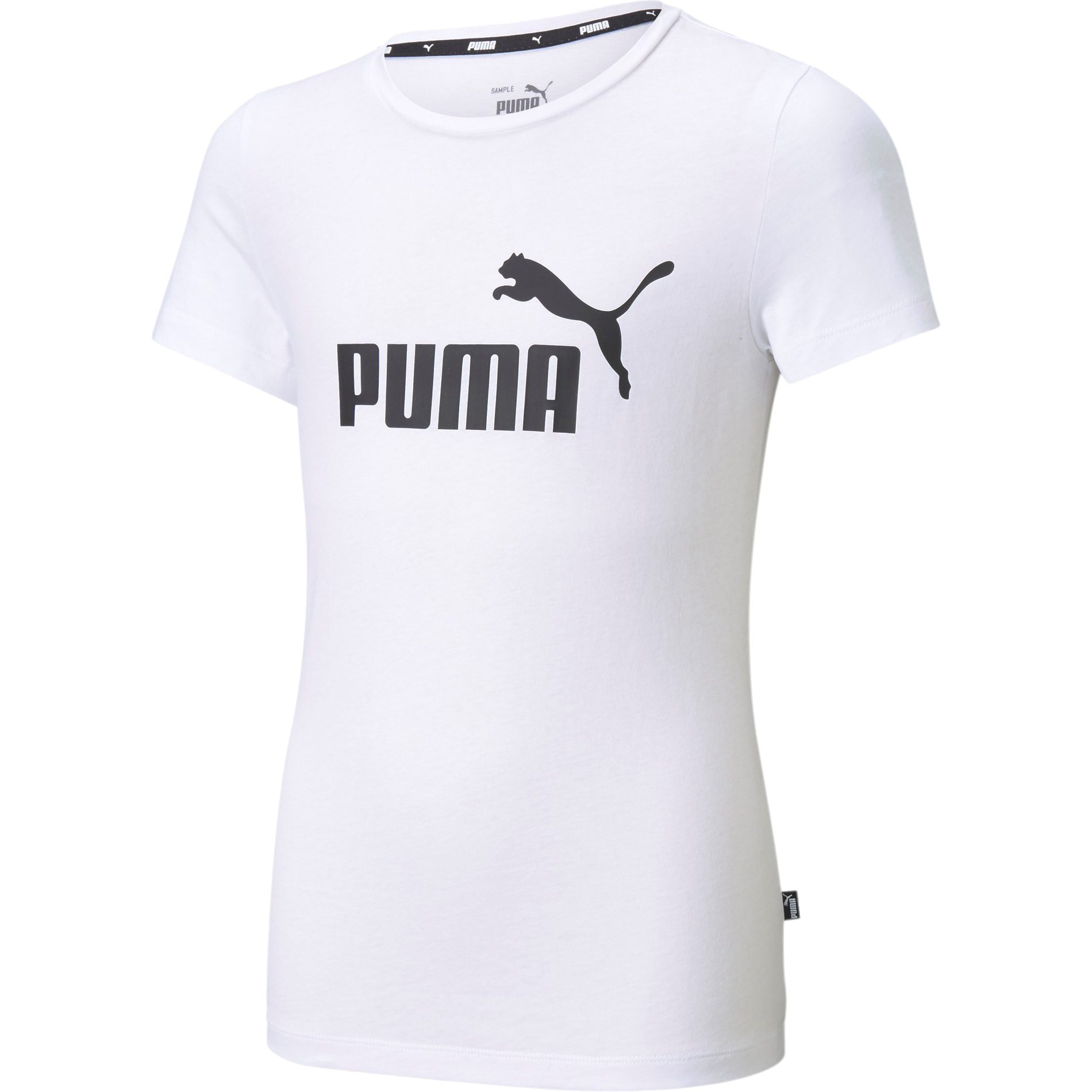 Puma - T-Shirt Essentials Sport Shop Bittl im Mädchen Logo kaufen white puma