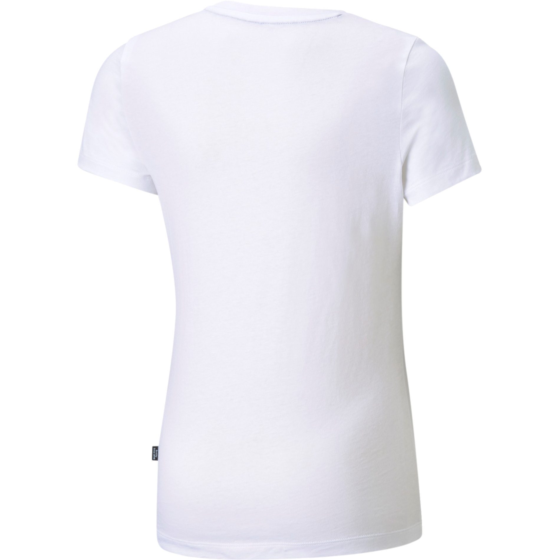 Puma - Essentials Logo Mädchen im Bittl Sport T-Shirt puma kaufen Shop white