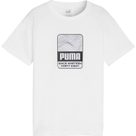 Active Sports Graphic T-Shirt Jungen puma white