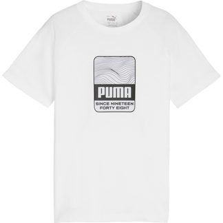 Puma - Active Sports Graphic T-Shirt Jungen puma white