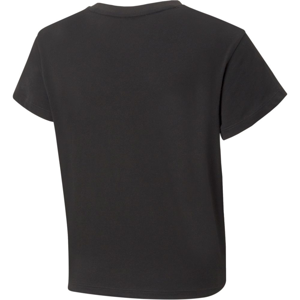 Puma - Essentials+ Logo kaufen Knotted T-Shirt black Mädchen Shop Sport im Bittl puma