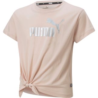 Puma - Essentials+ Logo T-Shirt Girls puma white at Sport Bittl Shop