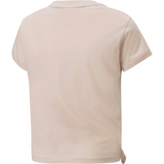 Essentials+ Logo Knotted T-Shirt Mädchen rose quartz