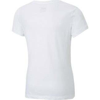 Essentials+ Logo T-Shirt Mädchen puma white