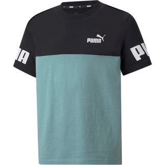 Puma - Essentials+ Sport T-Shirt Bittl red at Girls persian Logo Silhouette Shop