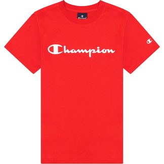 Champion - Crewneck T-Shirt Jungen rot