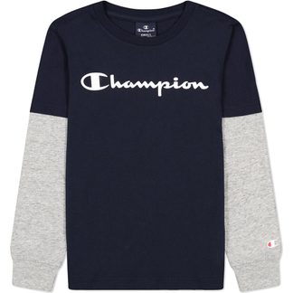 Champion - Long Sleeve T-Shirt Kids navy blue