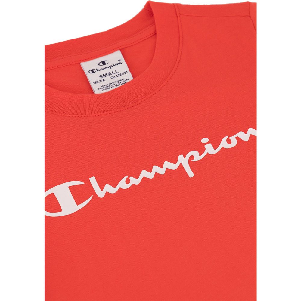 Champion - Crewneck T-Shirt Girls red at Sport Bittl Shop