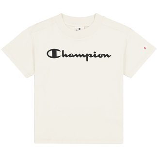 Champion - Crewneck Croptop T-Shirt Kids white