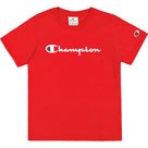 Crewneck T-Shirt Jungen rot