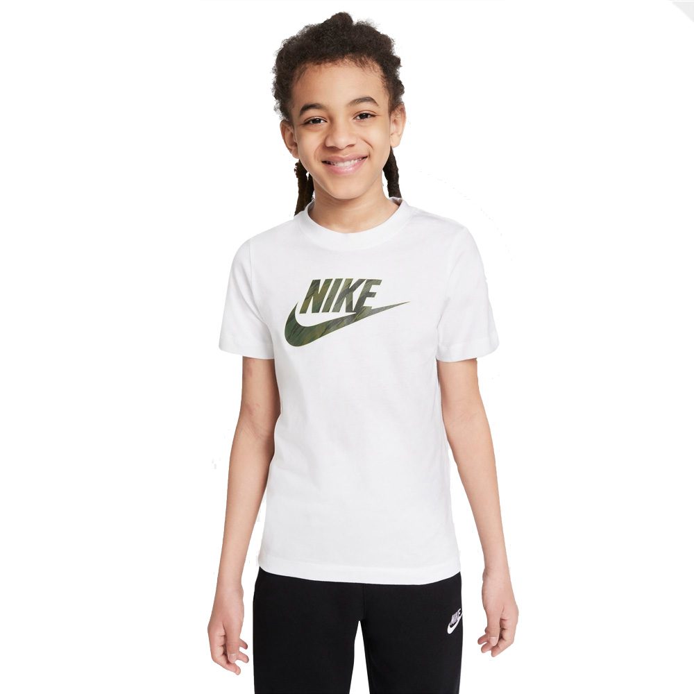 Nike - Camo Futura T-Shirt Boys white at Sport Bittl Shop