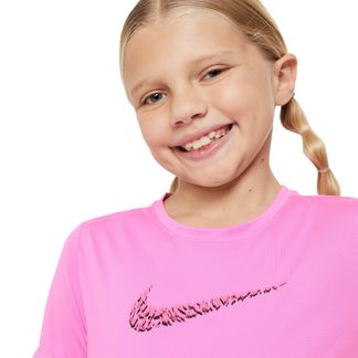 One Big Training T-Shirt Girls playful pink