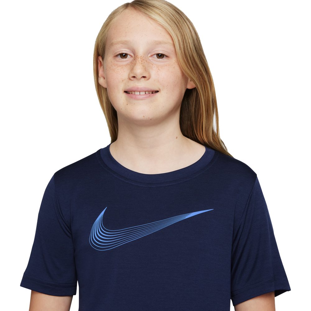 Doctor in de filosofie Arthur Conan Doyle Technologie Nike - Dri-Fit T-Shirt Kinder midnight navy university blue kaufen im Sport  Bittl Shop