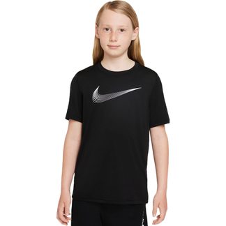 Nike - Dri-Fit T-Shirt Kinder schwarz weiß
