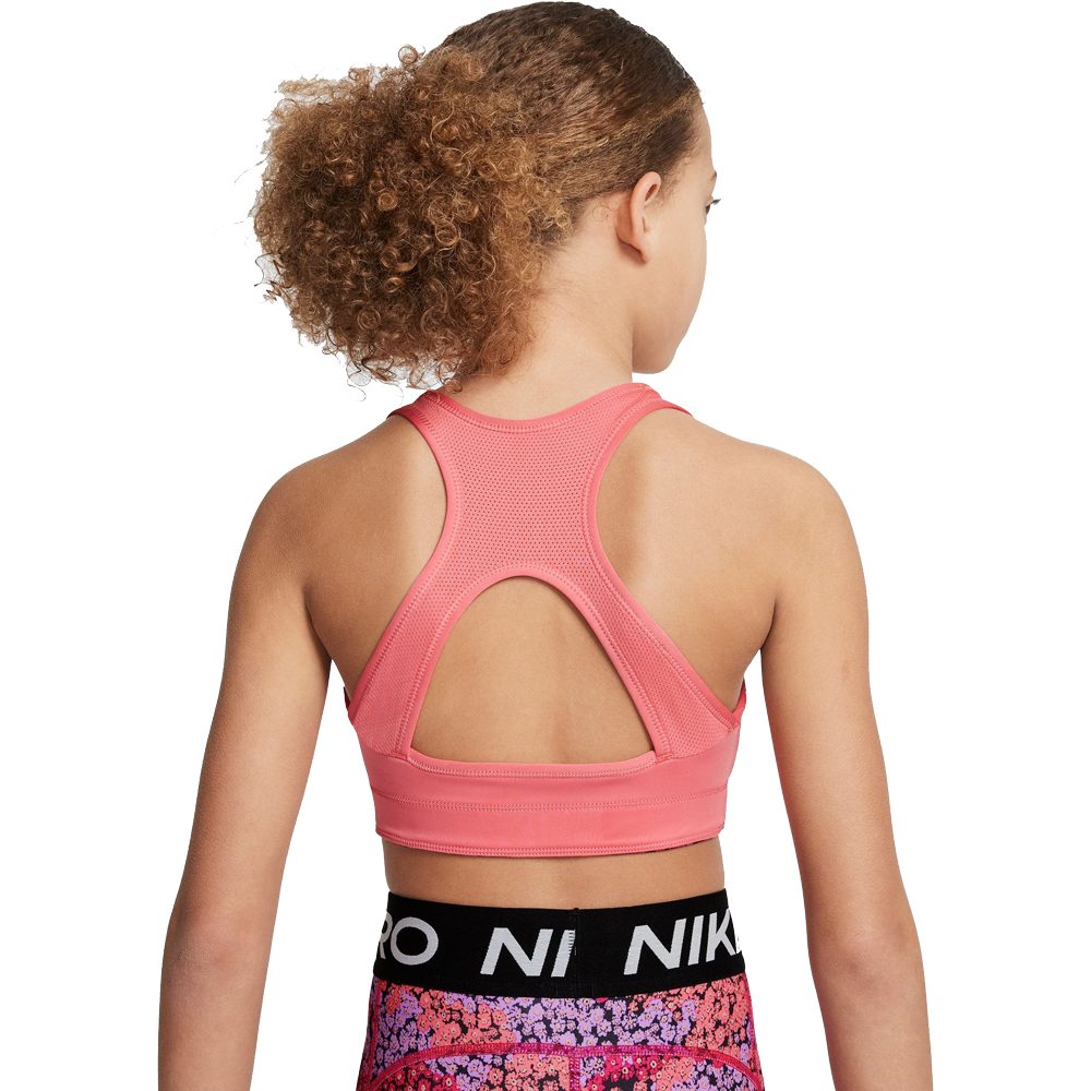 Nike - Dri-Fit Swoosh Sports Bra Girls pink salt at Sport Bittl Shop