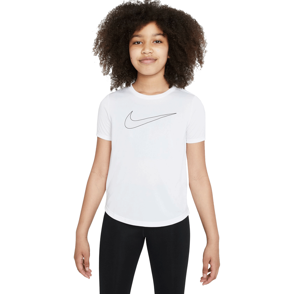 Nike - One T-Shirt Mädchen weiß
