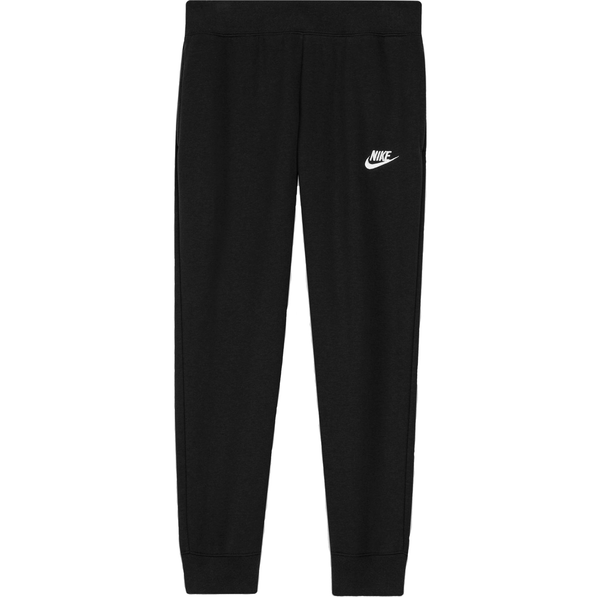 Nike - Club Fleece Sweatpants Girls black white at Sport Bittl Shop | Jogginghosen