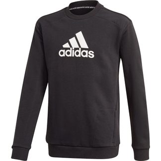 adidas - Logo Sweatshirt Jungen schwarz