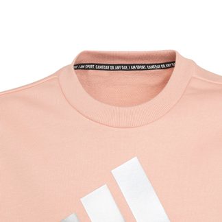 Future Icons Logo Crew Sweatshirt Girls ambient blush