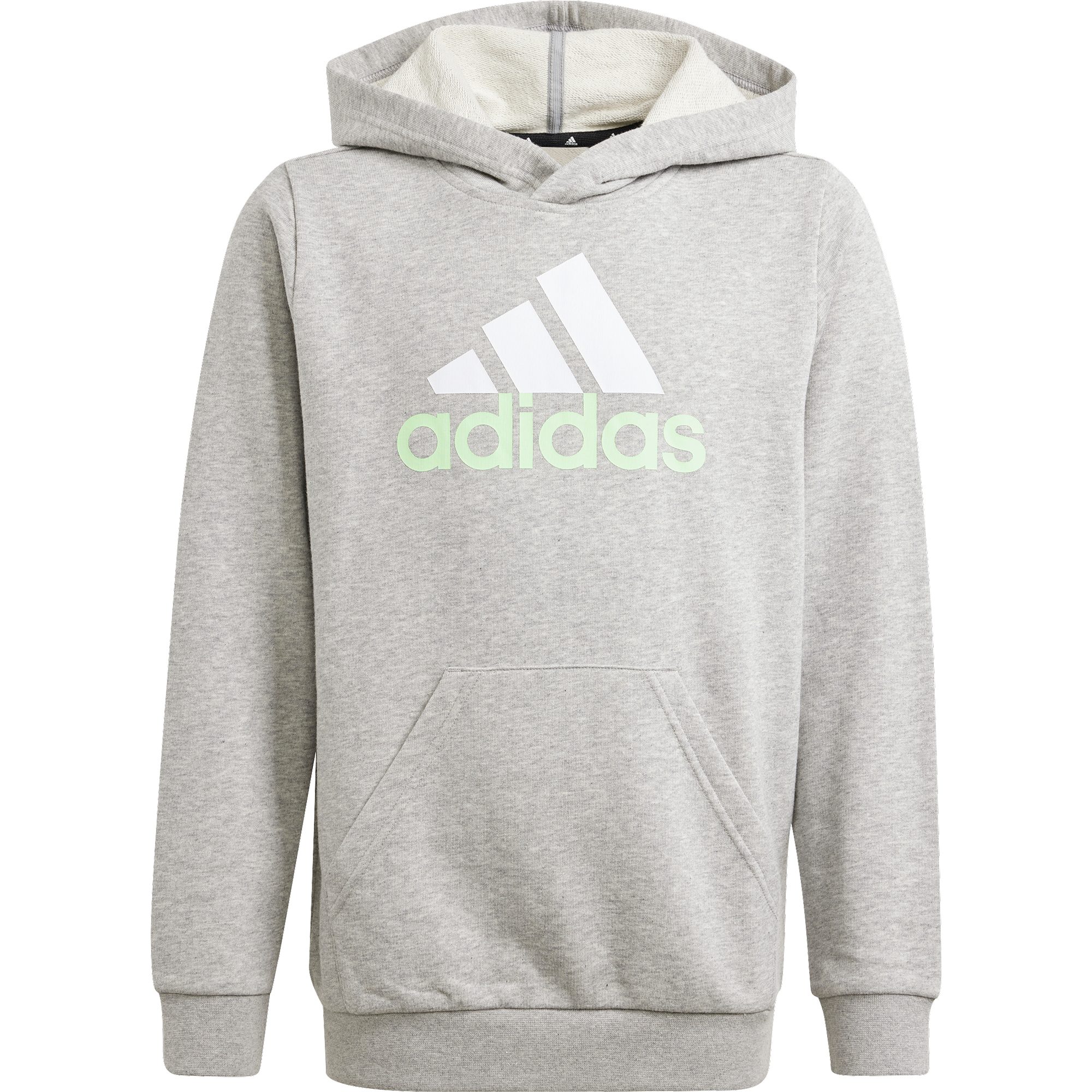 adidas - Logo Hoodie Shop Cotton at Bittl Kids heather Essentials Big grey Sport Two-Colored medium