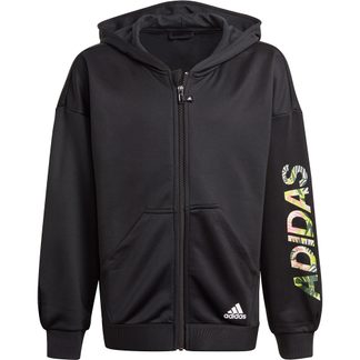 adidas - Train Essentials Aeroready 3-Stripes Hooded Jacket Boys carbon at  Sport Bittl Shop