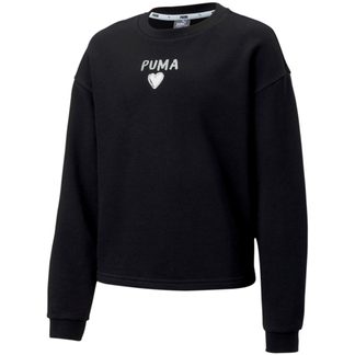 Alpha Crew Sweatshirt Girls puma black