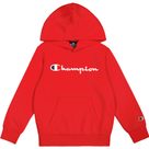 Hooded Sweatshirt Jungen rot