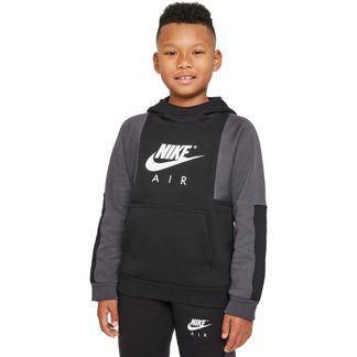 Nike - Air Hoodie Jungen black anthracite white