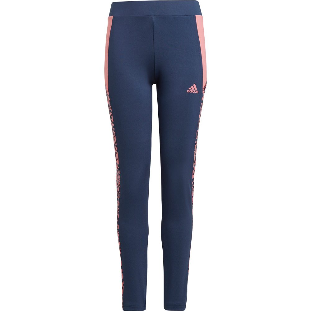 girls navy adidas leggings