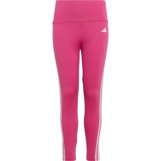 adidas - Train Essentials 3-Streifen High-Waisted Tights Mädchen semi lucid fuchsia