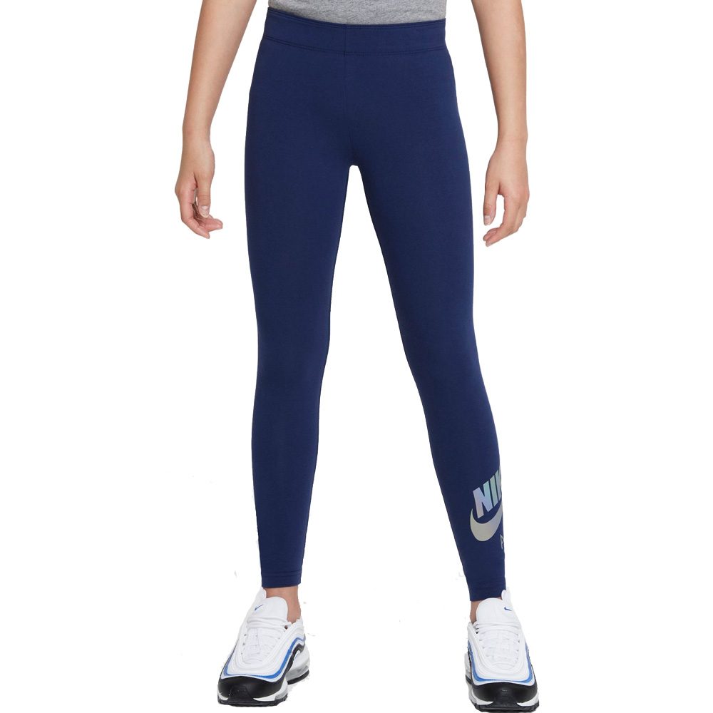 Shop Nike Girls' Leg a See Leggings 36C723-F85 blue