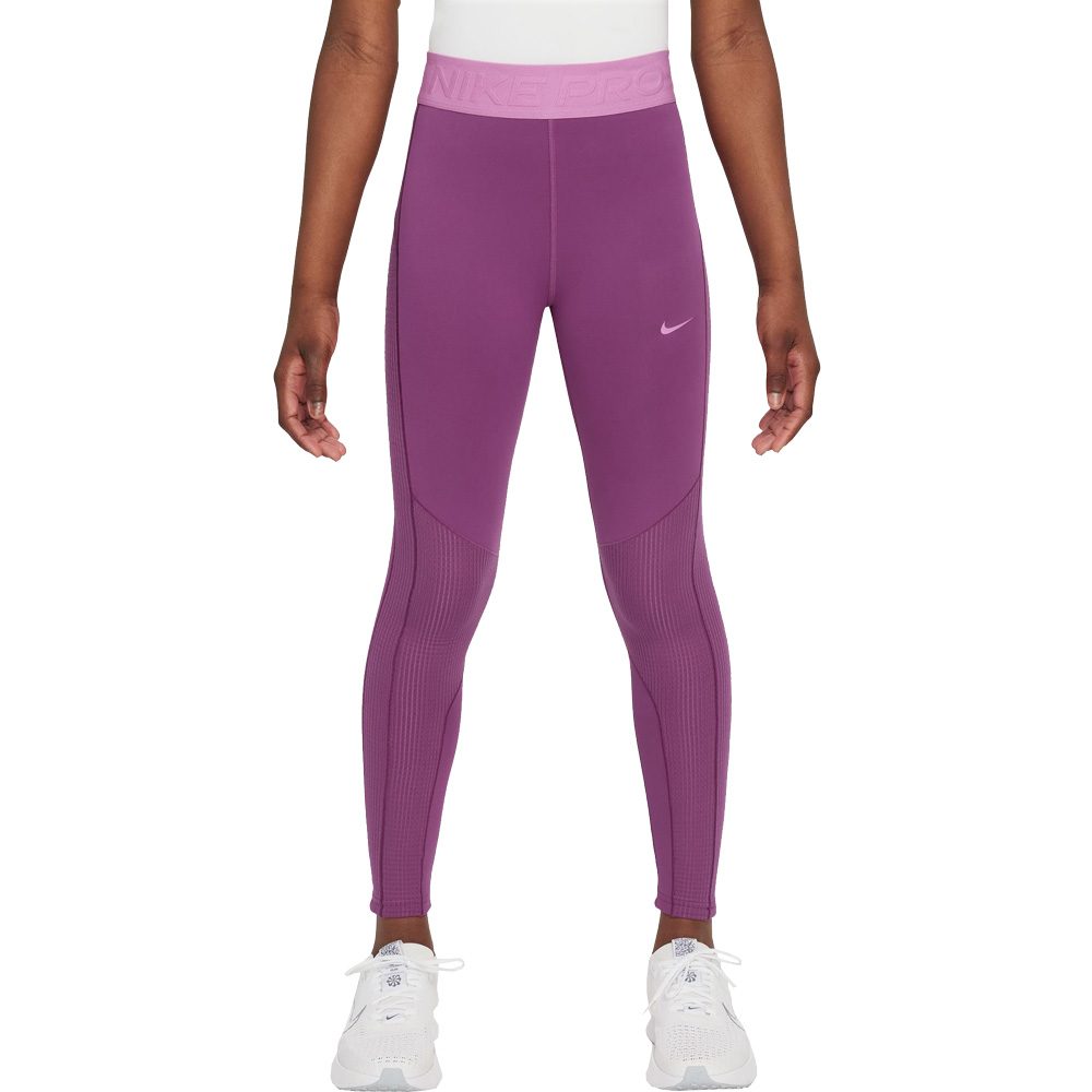 Nike Pro Dri Fit Training Tights Girls hot fuchsia at Sport Bittl Shop