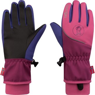 Trolltunga Fingerhandschuhe Kinder light magenta