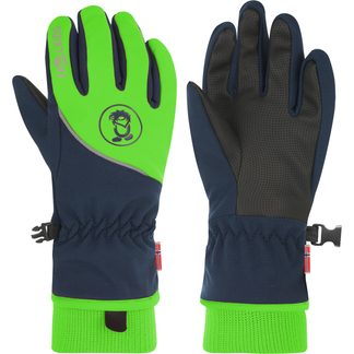 Trolltunga Fingerhandschuhe Kinder navy