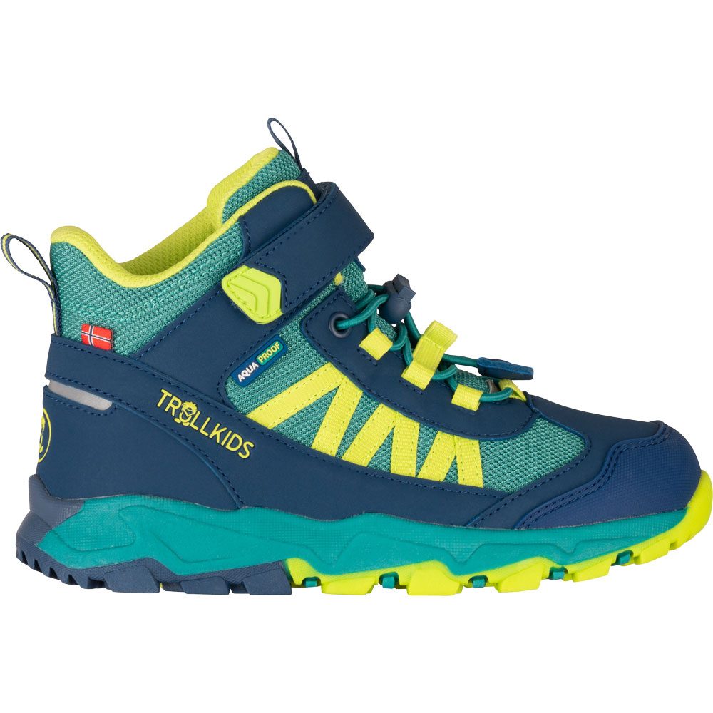 Tronfjell Hiker Mid Wanderschuhe Kinder sea green