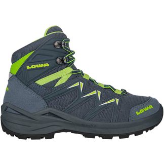 Innox Pro GORE-TEX® MID Junior Multifunctional Shoes steel blue lime