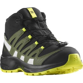 Salomon - XA Pro V8 CSWP MID Hiking Shoes Kids black