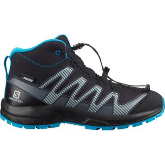 Salomon - XA Pro V8 MID CSWP Hiking Shoes Kids black